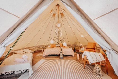 Glamping v Černické oboře